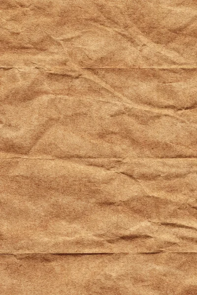갈색 크 라프 트 종이 조 악한 분쇄 구겨진된 Grunge 텍스처를 재활용 — 스톡 사진