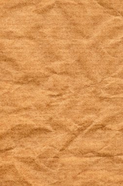 Kahverengi Kraft kağıt kaba ezilmiş buruşuk Grunge doku geri dönüşüm