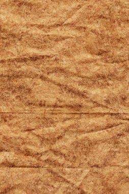 Kahverengi Kraft kağıt kaba ezilmiş geri dönüşüm ağartılmış benekli Grunge doku buruşuk