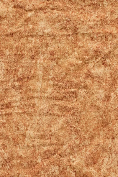 Reciclar Brown Kraft papel grueso triturado arrugado blanqueado moteado Grunge textura — Foto de Stock