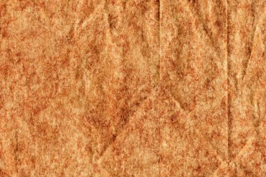 Kahverengi Kraft kağıt kaba ezilmiş geri dönüşüm ağartılmış benekli Grunge doku buruşuk