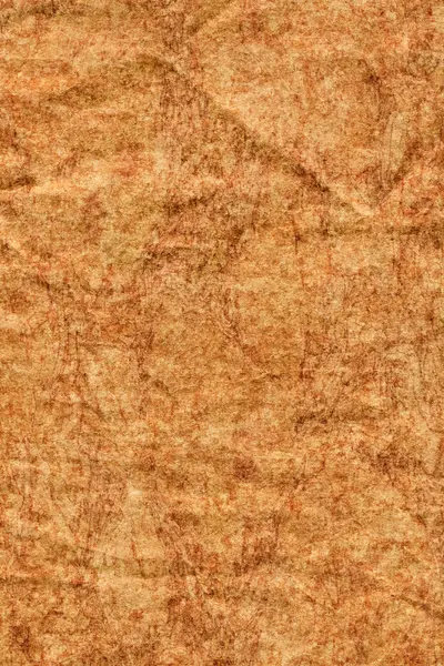 Recycle bruin kraftpapier grof gemalen verfrommeld gebleekte gevlekt Grunge textuur — Stockfoto