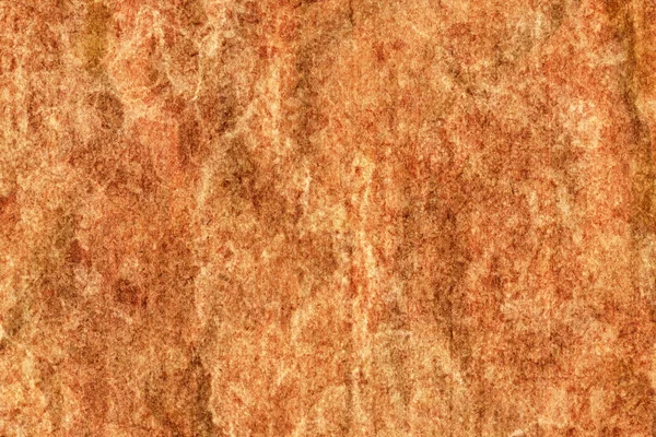 Recycle Brown Kraft Paper Coarse Crushed Crumpled Bleached Mottled Grunge Texture — Stock Photo, Image