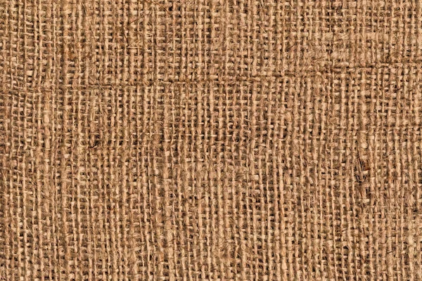 Artist Jute Canvas Raw Unprimed Coarse Grunge Texture — Stock Photo, Image