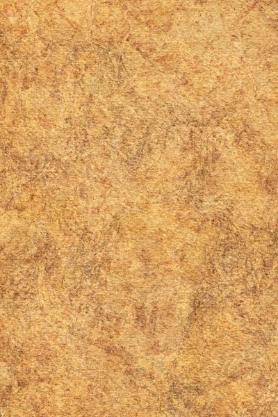 Acuarela reciclar amarillo ocre papel grueso manchado moteado grunge textura — Foto de Stock