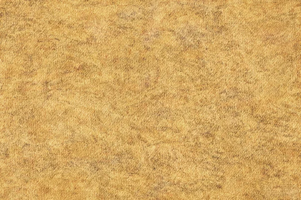 Aquarel Recycle Gele oker papier grof dichtgelopen gevlekt Grunge textuur — Stockfoto