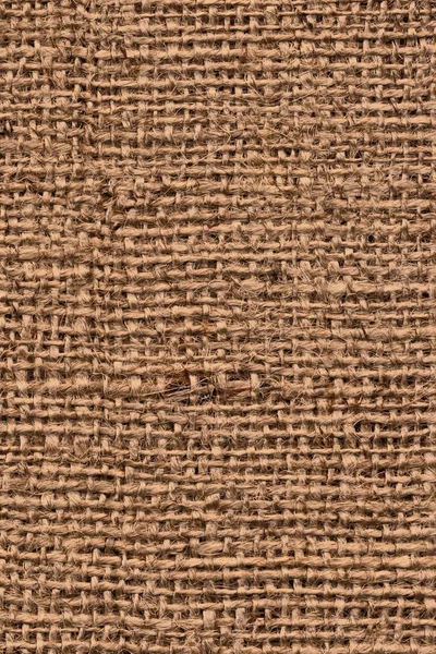 Исполнитель Jute Canvas Raw Unprimed Coarse Grunge Texture — стоковое фото