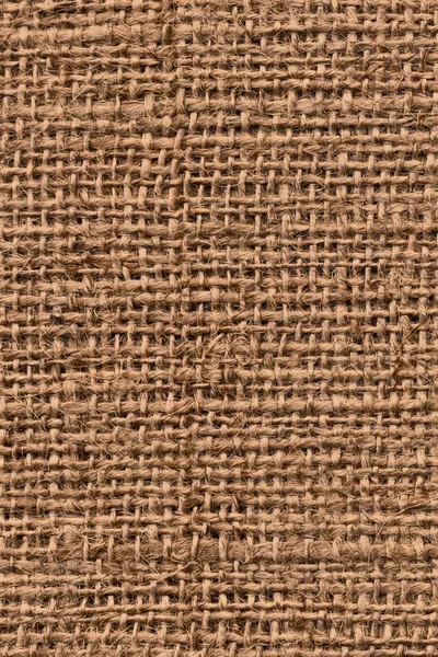 Исполнитель Jute Canvas Raw Unprimed Coarse Grunge Texture — стоковое фото