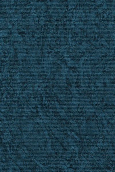 Recycle Striped Navy Blue Pastel Paper Mottled Coarse Grunge Texture — Stock Photo, Image