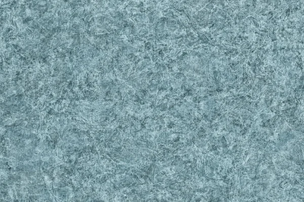 Recycling gestreiftes Puder blaues Pastellpapier gebleicht melierte Grunge-Textur — Stockfoto