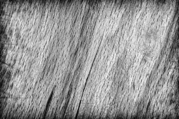 Vecchio legno di faggio sbiancato e tinto grigio scuro Vignette Grunge Texture Campione — Foto Stock