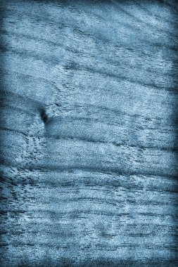 Ceviz ahşap ağartılmış ve lekeli mavi Vignette Grunge doku örneği