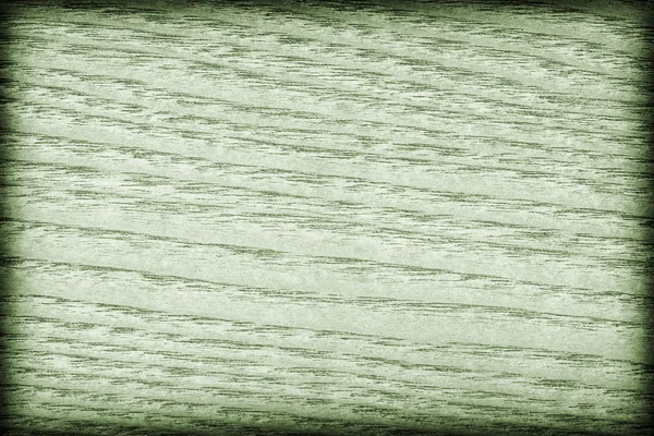 Natural Maple Wood Bleached and Stained Lime Green Vignette Grunge Texture Sample — Stock Photo, Image