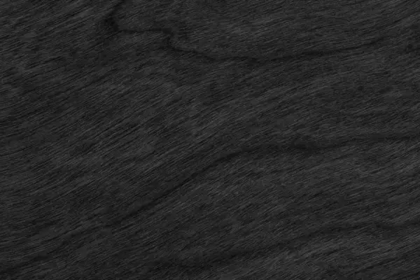 Natural Cherry Wood Veneer Stained Charcoal Black Grunge Texture — Stock Photo, Image