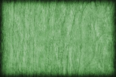 Kiraz ahşap ağartılmış ve Zümrüt yeşil Vignette lekeli