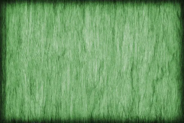Natürliches Kirschholz gebleicht und smaragdgrün gebeizt Vignette — Stockfoto