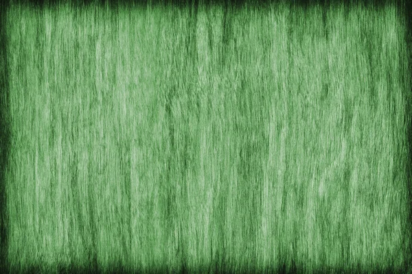 Madera de cerezo natural Blanqueada y Manchada Vignette Verde Esmeralda — Foto de Stock