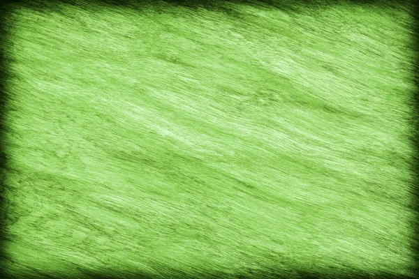 Kirschholz gebleicht und gebeizt lindgrün Vignette Grunge Textur — Stockfoto