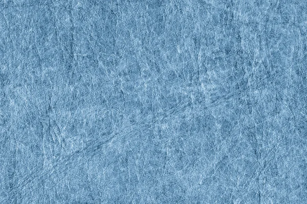 Starožitné modrá kůže pergamen Grunge textury vzorek — Stock fotografie