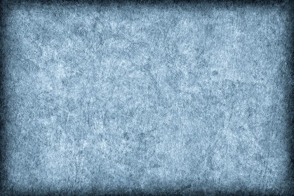 Textura de Grunge de Vignette de pergaminho de pele de animal azul antigo — Fotografia de Stock