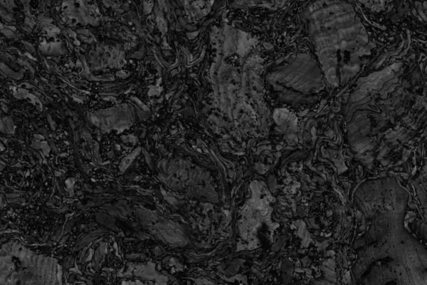 Cork tegel houtskool zwarte grof Grunge textuur — Stockfoto