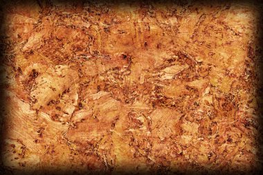 Doğal mantar döşeme kaba Vignette Grunge doku.