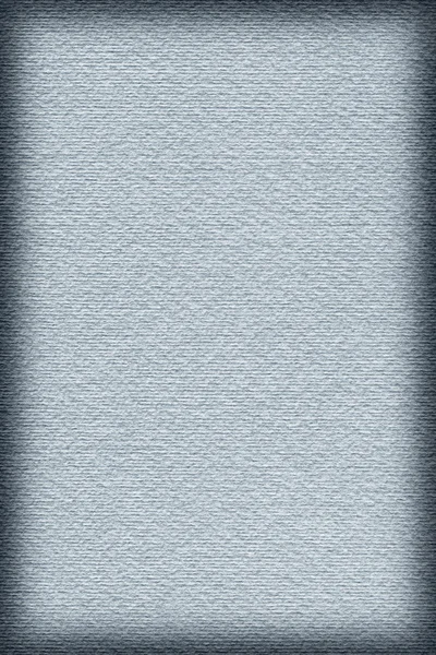 Aquarel blauw gestreepte papier, grove korrel, grunge vignet tex — Stockfoto