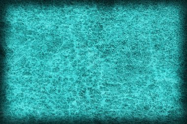 Eski mavi inek derisi Creasy kaba Vignette Grunge doku örneği lekeli