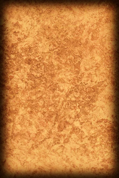 Muestra de textura grunge gruesa creasy de piel de vaca marrón ocre natural vieja — Foto de Stock