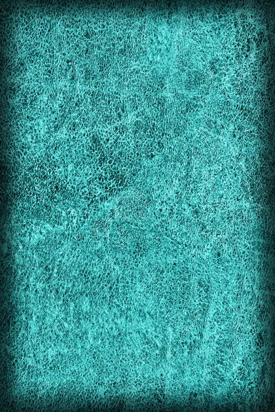 Eski mavi inek derisi Creasy kaba Vignette Grunge doku örneği lekeli