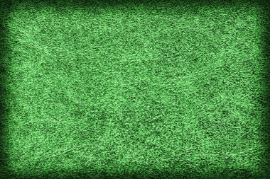 Eski zümrüt yeşil inek derisi Creasy kaba Vignette Grunge doku örneği