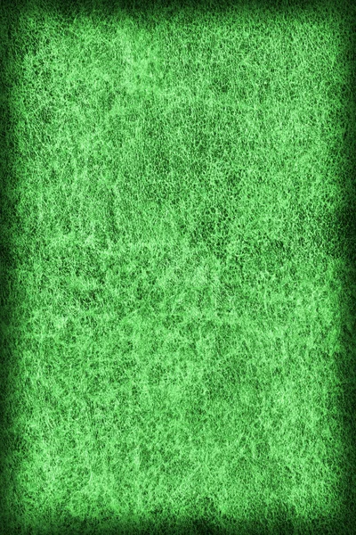 Vieille émeraude verte peau de vache Creasy Vignette grossière Grunge texture échantillon — Photo