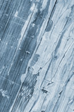 Eski mavi lekeli vernikli ahşap Lamine Panel çizilmiş soyulmuş Grunge doku kırık