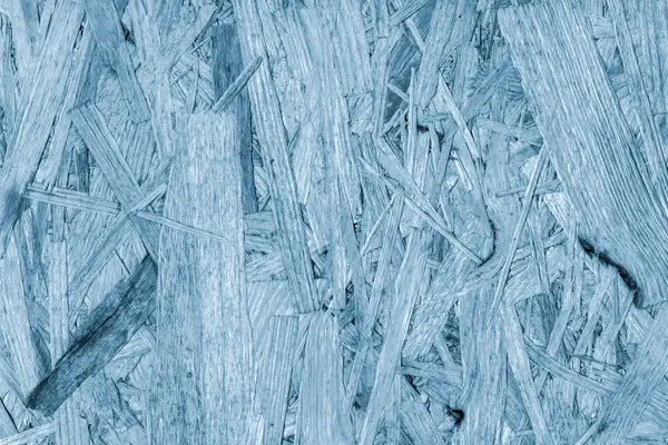 Textura gruesa manchada azul del grunge del polvo del tablero de virutas de madera —  Fotos de Stock