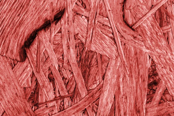 Płyta wiórowa bielone i czerwone barwiony grubej Grunge tekstury — Zdjęcie stockowe