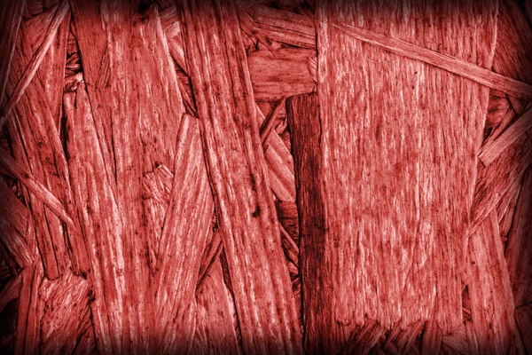 Płyta wiórowa bielone i czerwone barwiony grubej winieta Grunge tekstury — Zdjęcie stockowe