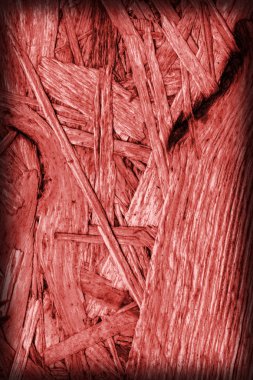 Sunta ağartılmış ve kırmızı lekeli kaba Vignette Grunge doku