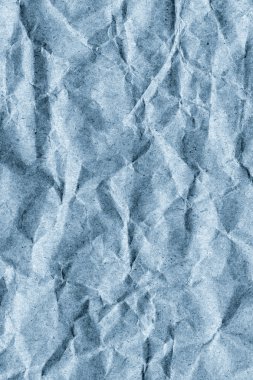 Mavi geri dönüşüm Kraft kağıt buruşuk doku