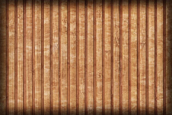 Colchoneta de bambú Ocher natural Blanqueada y moteada Viñeta Grunge Textura — Foto de Stock