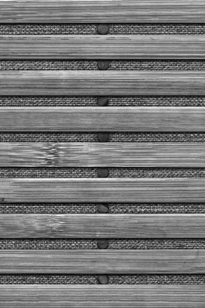 Mata bambus miejsce bielone i cętkowane szary szorstki tekstura — Zdjęcie stockowe