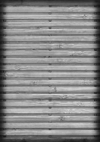 Mata bambus miejsce bielone i cętkowane ciemny szary winieta Grunge tekstury — Zdjęcie stockowe