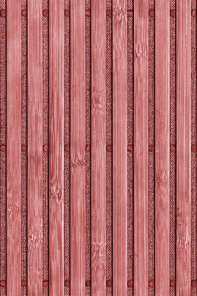 Bambu yer minderi ağartılmış ve kırmızı benekli Grunge doku lekeli — Stok fotoğraf
