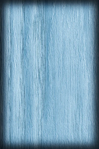 天然オーク材の漂白し、海洋青いビネット グランジ テクスチャ サンプルをステンド グラス — ストック写真
