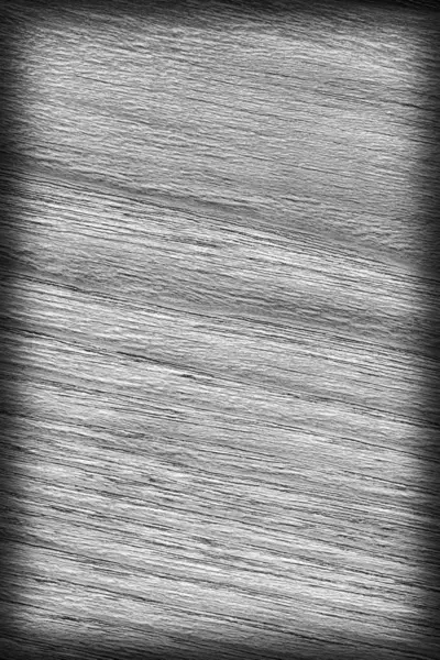 Natuurlijke eikenhout gebleekt en gekleurd donker grijze vignet Grunge textuur monster — Stockfoto