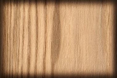 Doğal meşe ahşap okra Vignette Grunge doku örneği