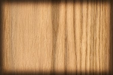 Doğal meşe ahşap okra Vignette Grunge doku örneği