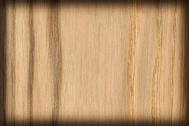 Doğal meşe ahşap okra Vignette Grunge doku örneği