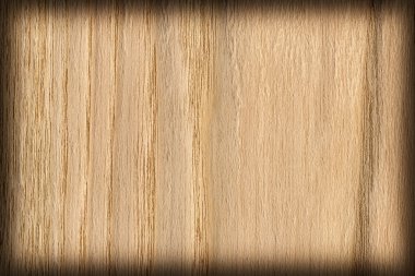 Doğal meşe ahşap okra Vignette Grunge doku örneği