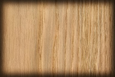 Doğal meşe ahşap okra Vignette Grunge doku örneği