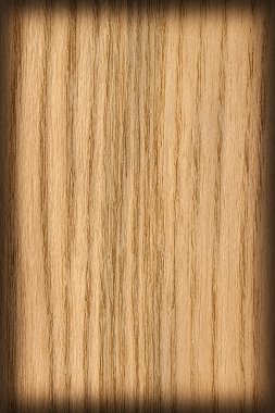 Doğal meşe ahşap okra Vignette Grunge doku örneği
